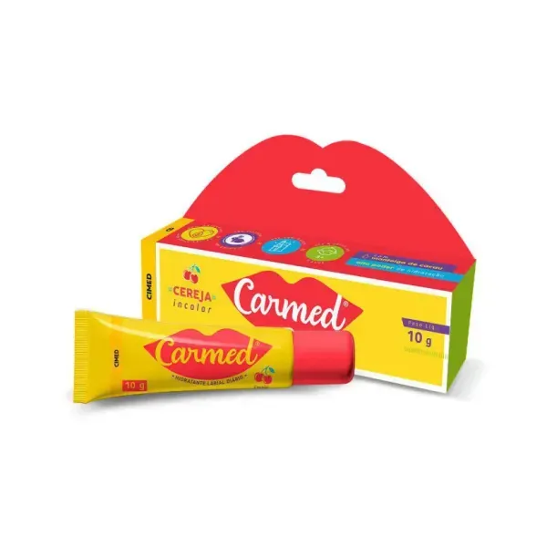 17126 - Hidratante Labial Cereja Incolor 10g Carmed